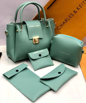 5 Pcs Shoulder Bag Set For Girls Charles & Keith Handbag