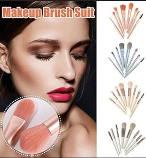 8 Pieces Cute Mini Brushes Pack (random Color)