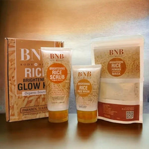 Bnb – Rice Whittening Kit – 3 In 1 – Box