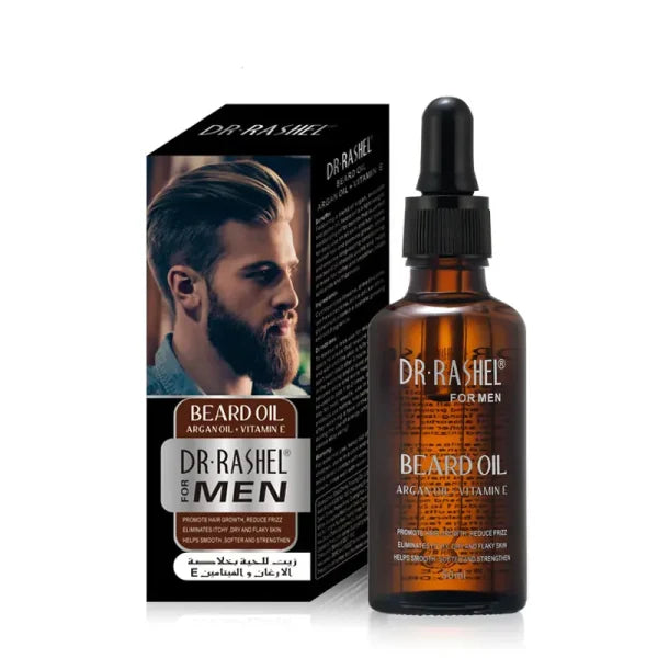 Dr.rashel Argan Oil And Vitamin E Hair Growth Men Beard Oil – 50 Ml