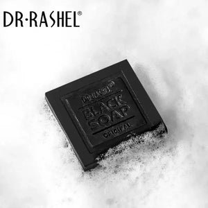 Dr.rashel Collagen & Charcoals Black Soap Oil Control Acne Tighten Pore Whitening Soap – 100g