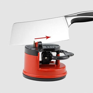 Knife Sharpener With Suction Pad Random Color