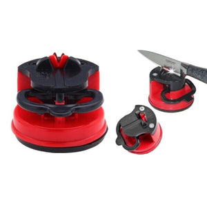 Knife Sharpener With Suction Pad Random Color