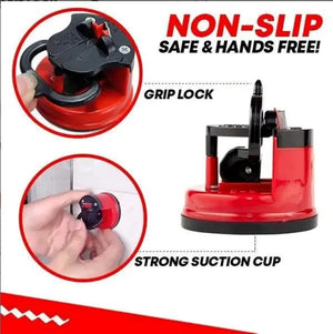 Knife Sharpener With Suction Pad Random Color