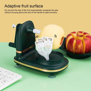 Manual Rotation Multifunctional Apple Peeler Creative Kitchen Cutter Tool Fruit Machine Hand-cranked Fruit Peeler Apple Pear Slicer (random Color)