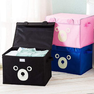 Multipurpose Panda / Cube Storage Box – Foldable (random Color)