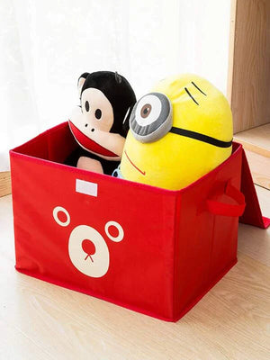 Multipurpose Panda / Cube Storage Box – Foldable (random Color)