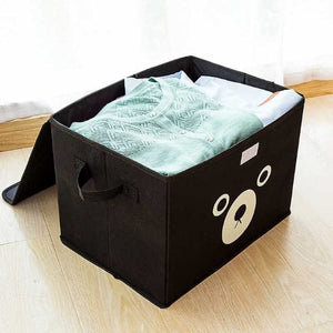 Multipurpose Panda / Cube Storage Box – Foldable (random Color)