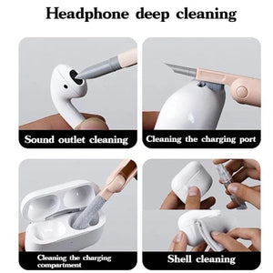 New Headset 7 In 1 Kit Scalable Keyboard Cleaner Brush Earphone Cleaning Pen Cleaner