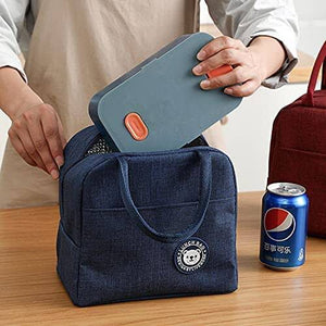 Thermal Lunch Box Cold And Heat Insulation Lunch Bag (random Color)